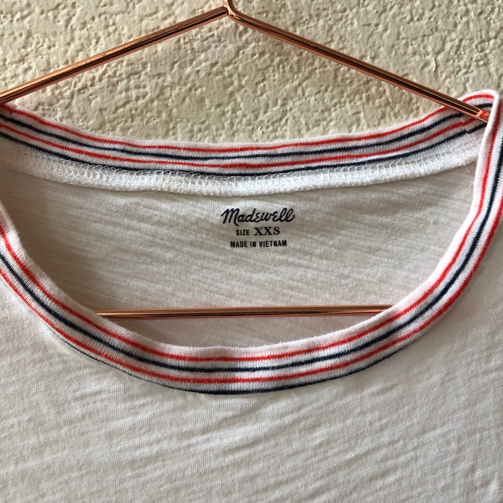Madewell • whisper cotton ringer tee - Picture 3 of 4